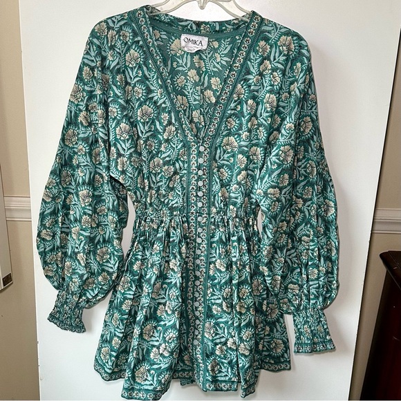 OMIKA - Harper Mini Dress - Margo Clover - Picture 8 of 13